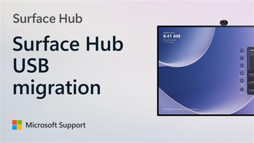 How to migrate Surface Hub 2S to Teams Rooms on Windows using a USB drive | Microsoft | Imran Basha