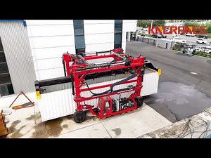 【Efficient & Agile】Watch Our Container Straddle Carrier in Action! 🚀