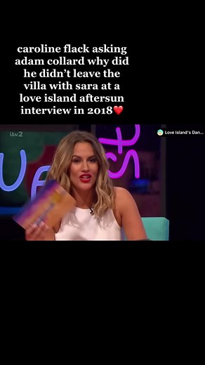 Caroline Flack Love Island Interview with Adam Collard 2018