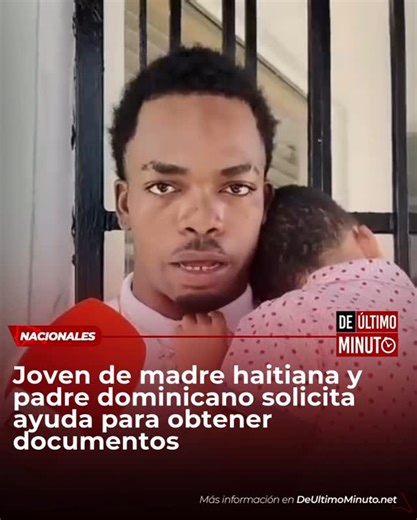 De Último Minuto on Instagram: "El joven Edison Polanco acudió a las instalaciones del periódico De Último Minuto para solicitar una ayuda antes las autoridades correspondientes a raíz de las dificultades que enfrenta para regularizar su situación documental, una realidad que —asegura— le impide trabajar formalmente y declarar a su hijo. Polanco explicó que atraviesa una situación de vulnerabilidad debido a la falta de documentos de identidad, tanto propios como de su madre quien es de nacional