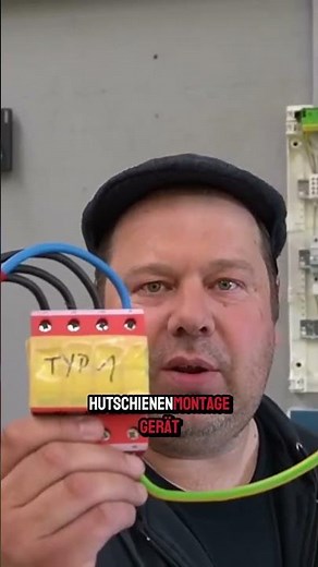 Surge arrester type 1 for DIN rail mounting #electrics #electrician #electronics #electrical engi...