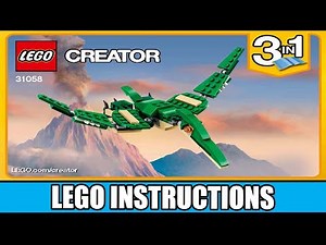 LEGO Instructions | Creator | 31058 | Mighty Dinosaurs (Book 3)