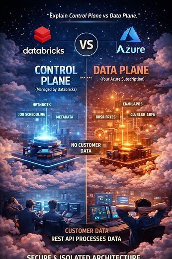 Control Plane vs Data Plane (Very Important)
