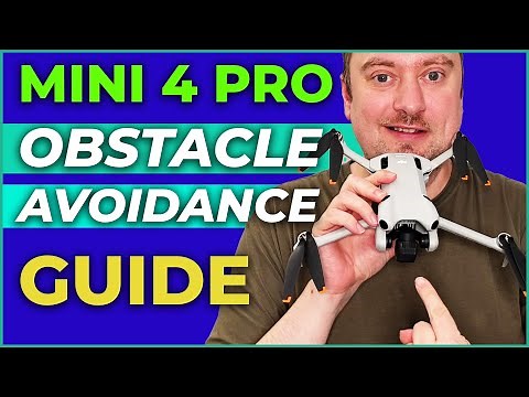 How To Use DJI Mini 4 Pro's Omni-Directional Obstacle Detection – Full Tutorial!
