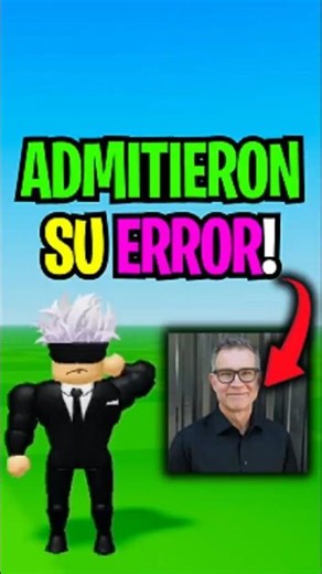 🚨ROBLOX admitió su error! 🗣❌