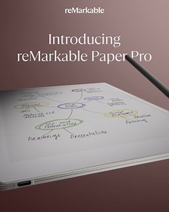 Introducing the all-new reMarkable Paper Pro — bigger, brighter, and in color. | reMarkable