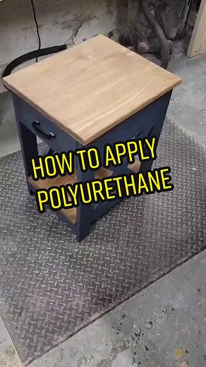 Woodworking Tips: How to Apply Polyurethane for a Clear Coat Finish