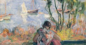 Repos près du rivage de Henri Lebasque - Reproduction tableau