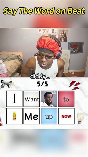 Say the Word on Beat Challenge with Diddy