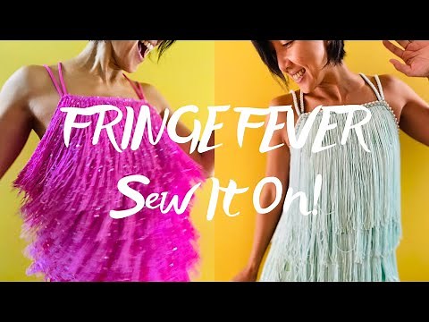 How To Sew Fringe Onto Garments