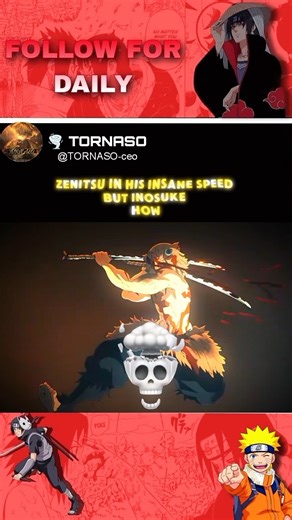 Inosuke is stronger than tanjiro and zenitsu : proof #animeshorts #shorts