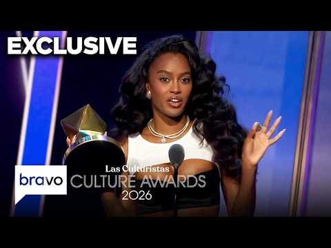 Ciara Miller's Cool Girl Award Acceptance Speech | Las Culturistas Culture Awards 2026 | Bravo