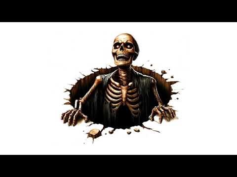 Bone image excited | 4k videos skeleton pictures horror 