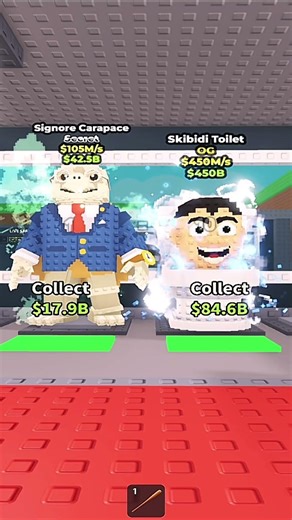 Real value of Signore Carapace🤯 |Roblox Steal a Brainrot #roblox #stealabrainrot