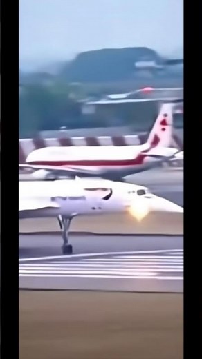 RARE Concorde Takeoff at Heathrow! 🤯✈️🔥 #Shorts