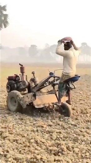 Mini power tiller so hard working | #farmer #automobile #farming #working #powertiller