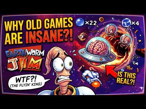 WHY OLD GAMES ARE TOO INSANE? Earthworm Jim