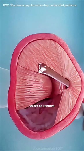 Aquablation Therapy For Enalrged Prostate Treatment! (3D Animation) #enlargedprostate #bph