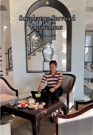 Souphattra Serviced Apartments: Your Cozy Cafe Workspace
