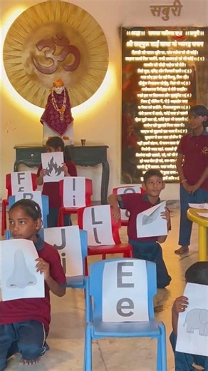 Kids Learn Alphabet Fun Activity | ABC Learning for Children | Sai Ashraya Kids Education