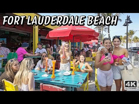 Fort Lauderdale - Las Olas Beach Spring Break 2025