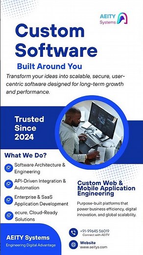 Custom Software. Engineered to Scale | AEITY Systems