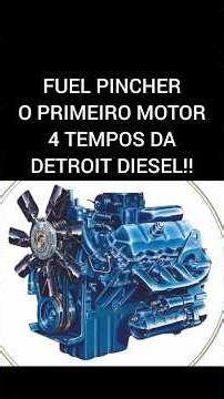 O PRIMEIRO MOTOR 4 TEMPOS DA DETROIT DIESEL!!