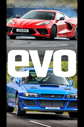 Chevrolet Corvette C8 vs Prodrive P25, Muscle Meets Rally Legend