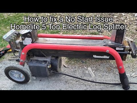 Log Splitter Fix Electric No Start