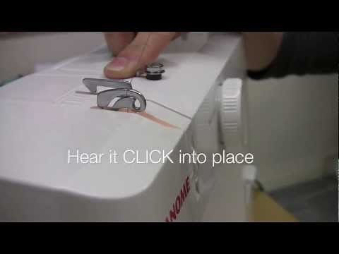 Threading the Sewing Machine