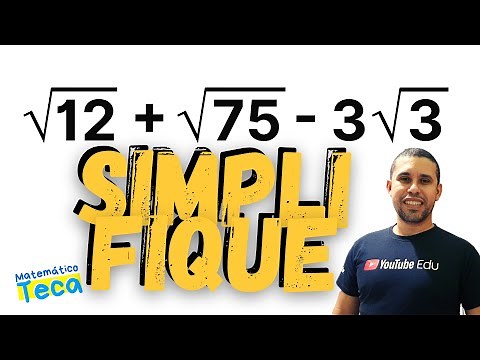 Simplificando uma Expressão - SIMPLIFICAÇÃO de Raízes