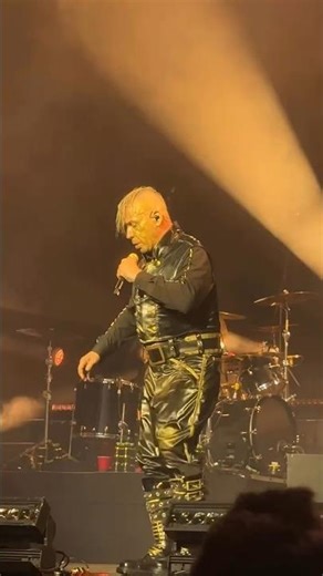 Rammstein - Till Lindemann Close Up with Band & Big Crowd Europe Tour #rammstein #tilllindemann