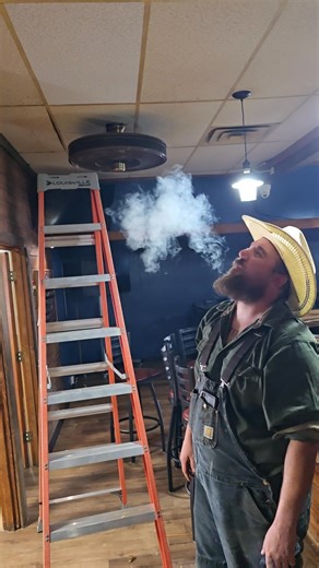 Attic fan is back up and running for our local heroes at the VFW. Thanks for allowing us the honor to serve our vets. If you are in need of hvac repair , please don't hesitate to call. 903 386 4323 | Sloan Heat and Air llc