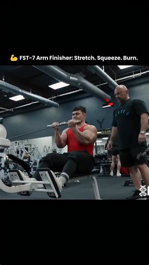 FITNESS FUSION | FST-7 Arms = pure intensity 7 sets with full stretch, deep squeeze, hard holds & finishers This isn’t just training — it’s how you force... | Instagram