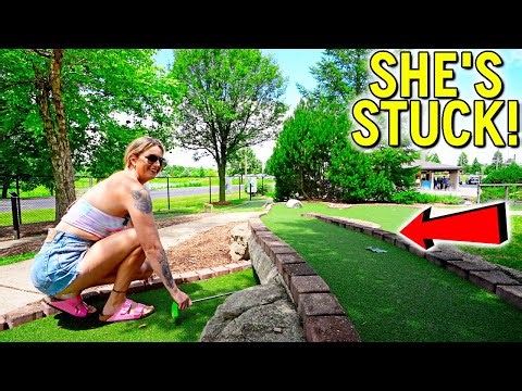 We Found a Surprisingly Tricky Mini Golf Course!