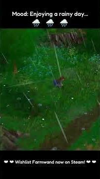 #Farmwand #Shorts! What a rainy day 🌧️🌧️🌧️ #indiegame #cozy #games #gameplay #wholesome
