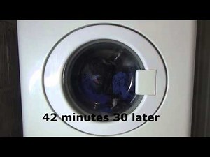 Zanussi Compact ZWC1300 Washing machine : Cotton 60'c Daily + super rinse : Wash (pt 1 of 3)