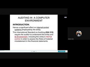 Auditing in a Computer Environment - Auditing and Assurance Principle Chapter 7
