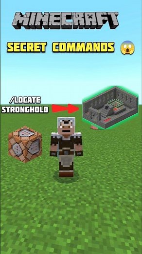 ⚡ “3 SECRET Minecraft Commands! 😱”