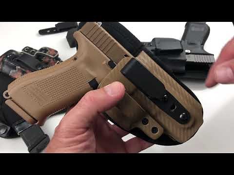 Glock 19 and 19x IWB Holster Comfort - Stability - Concealment