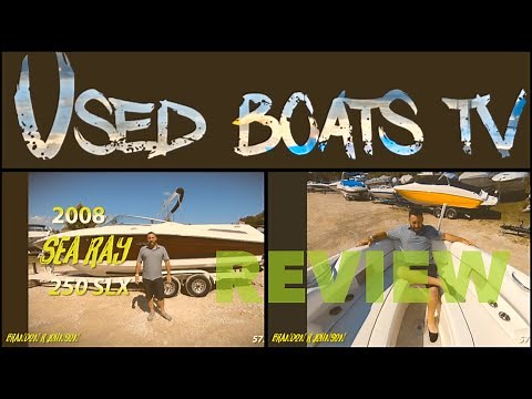 2008 Sea Ray 250 SLX Open Bow Rider Test Review Lake of the Ozarks Used Boats For Sale