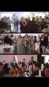 Wedding entrance with one brief: PARTY VIBES🎷