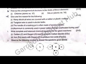 SCIENCE PAPER CLASS 8 COLD REGION FIRST TERM EXAMS 2025-26