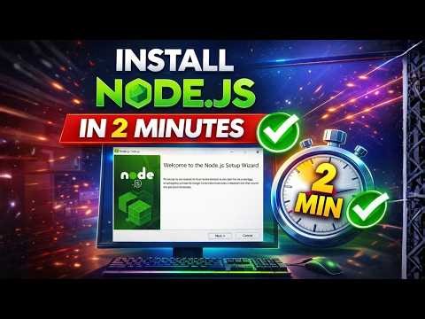 How to Install Node js In 2025