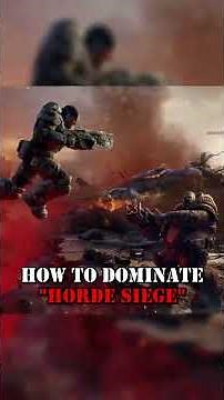 DO THESE TIPS to improve in Horde Siege! Gears of War E-Day BETA #gearsofwar #gearslore #shorts