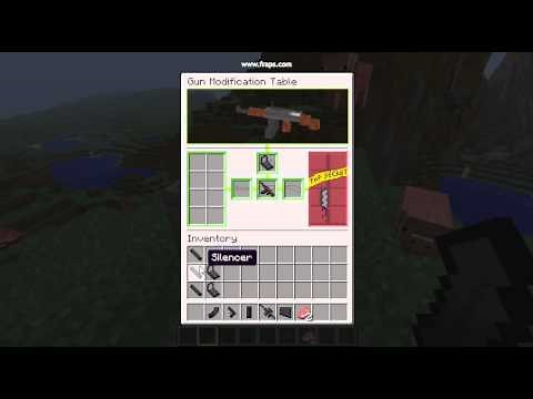 Flan's Mod Gun Attachment Testing