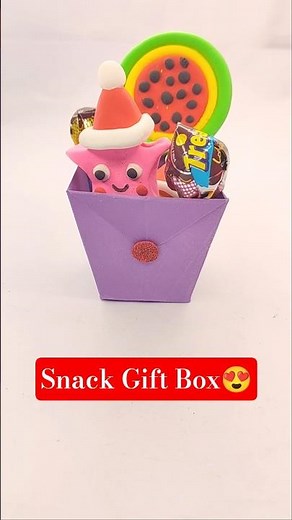 Diy paper Snack Gift 🎁 | Easy Handmade Gift Idea