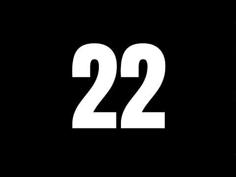 22 - ∞