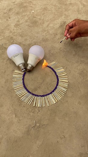 How To Generate Electric Energy With Match Sticks