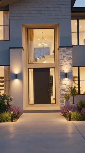 From Ruin to Luxury: Stunning Glass & Wood House Transformation | Modern Facade Makeover #architec